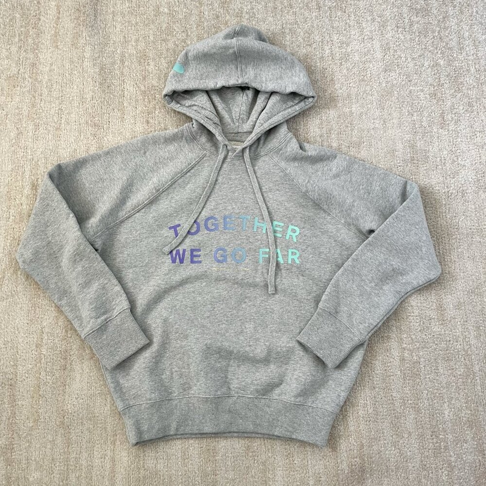 Spiritual Gangster x Peloton Hoodie Sweatshirt S Together We Go Far